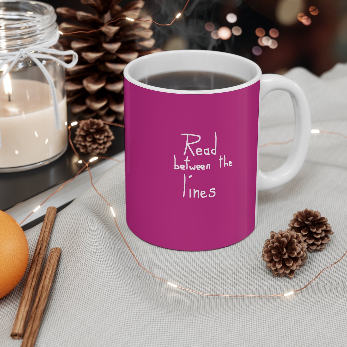 Read between the lines Mug