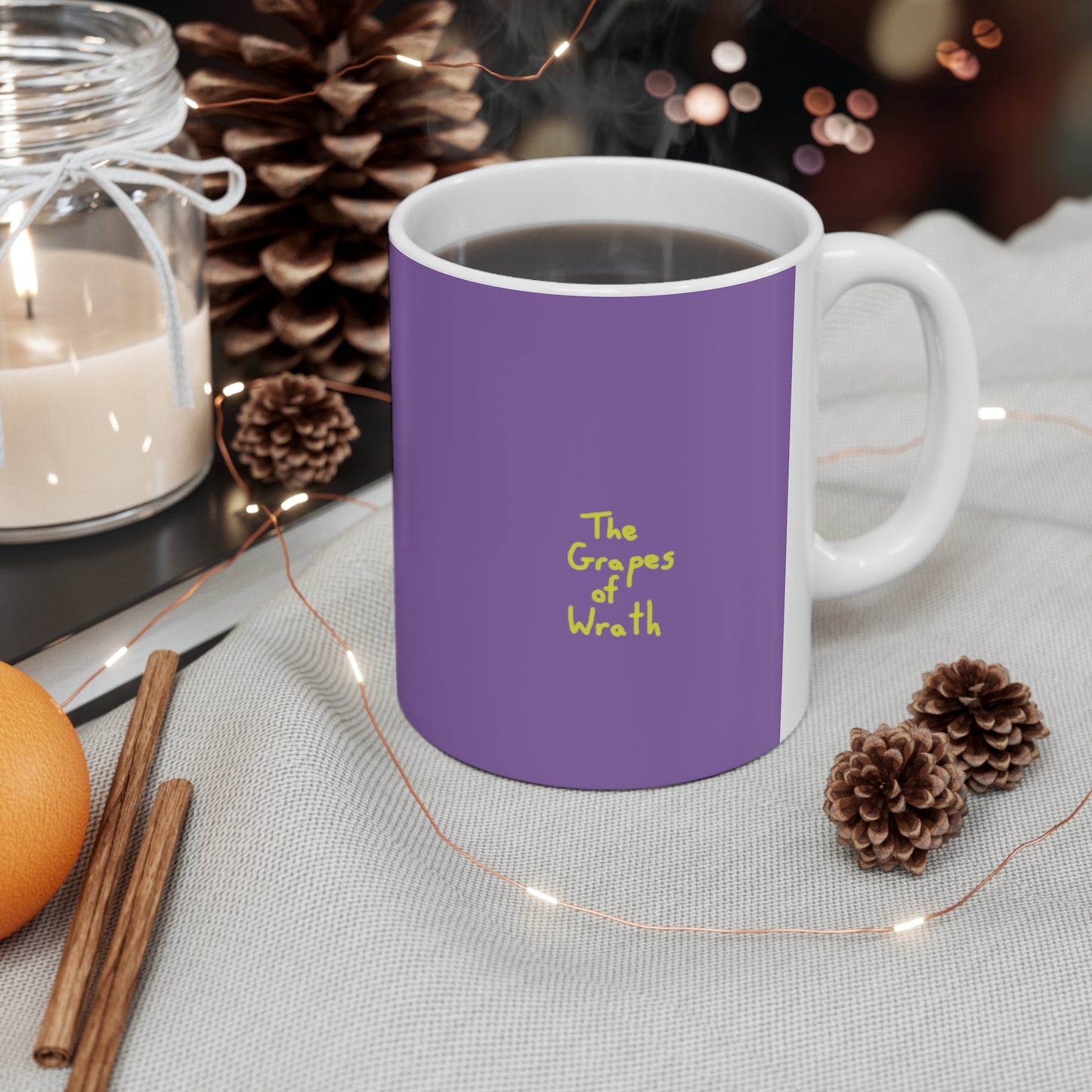 The Grapes of Wrath Conical Coffee Mugs (3oz, 8oz, 12oz)