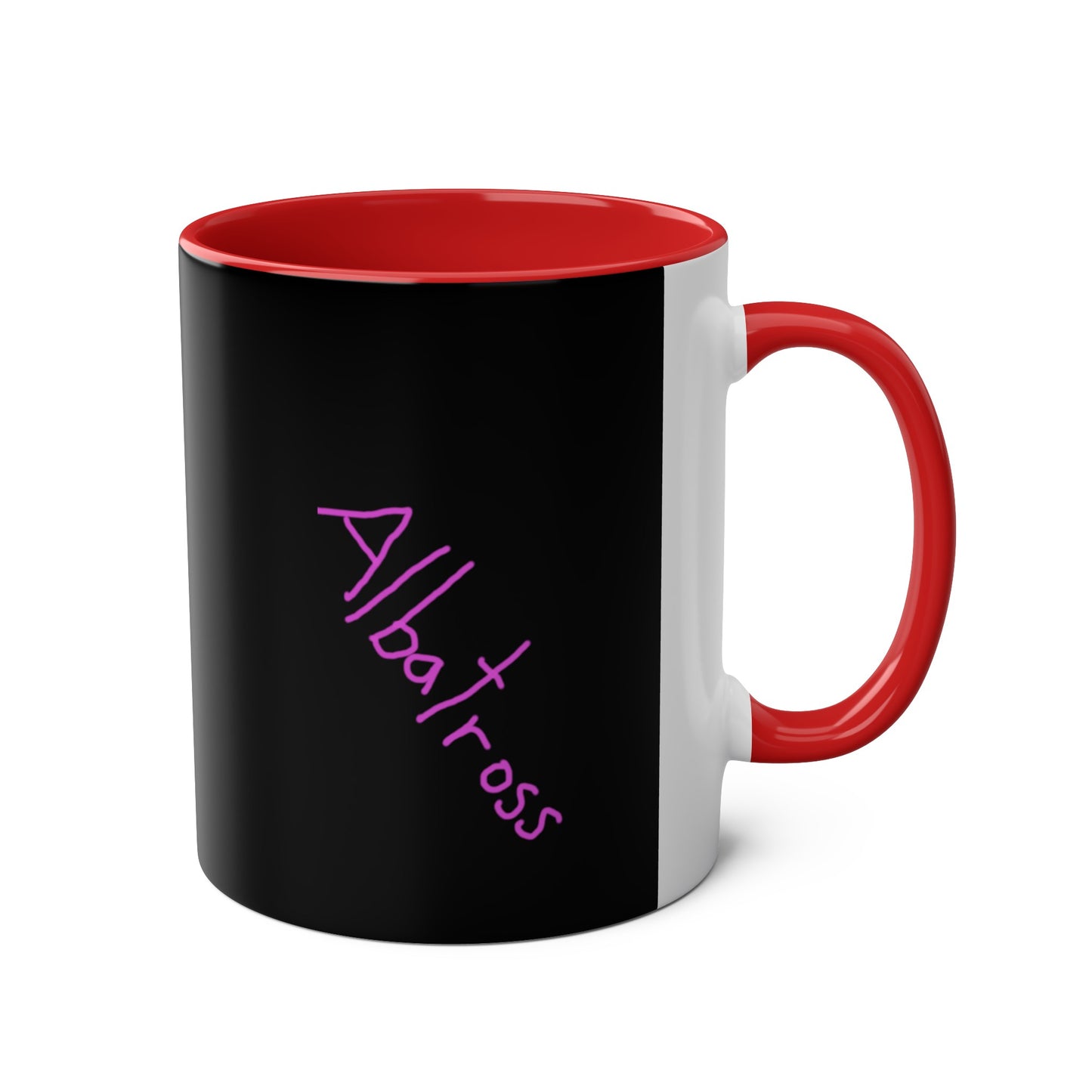 Albatross Two-Tone Coffee Mugs, 11oz
