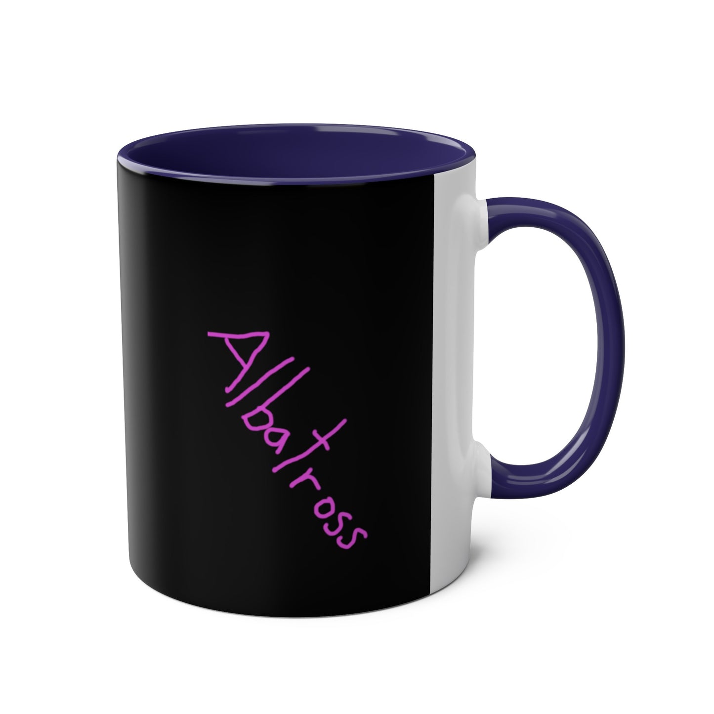 Albatross Two-Tone Coffee Mugs, 11oz