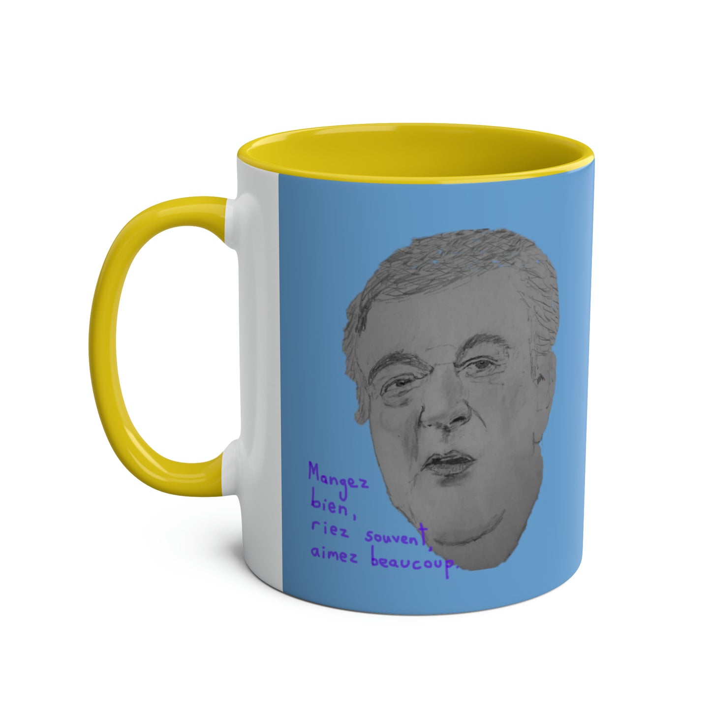 French Fry Two-Tone Coffee Mugs, 11oz