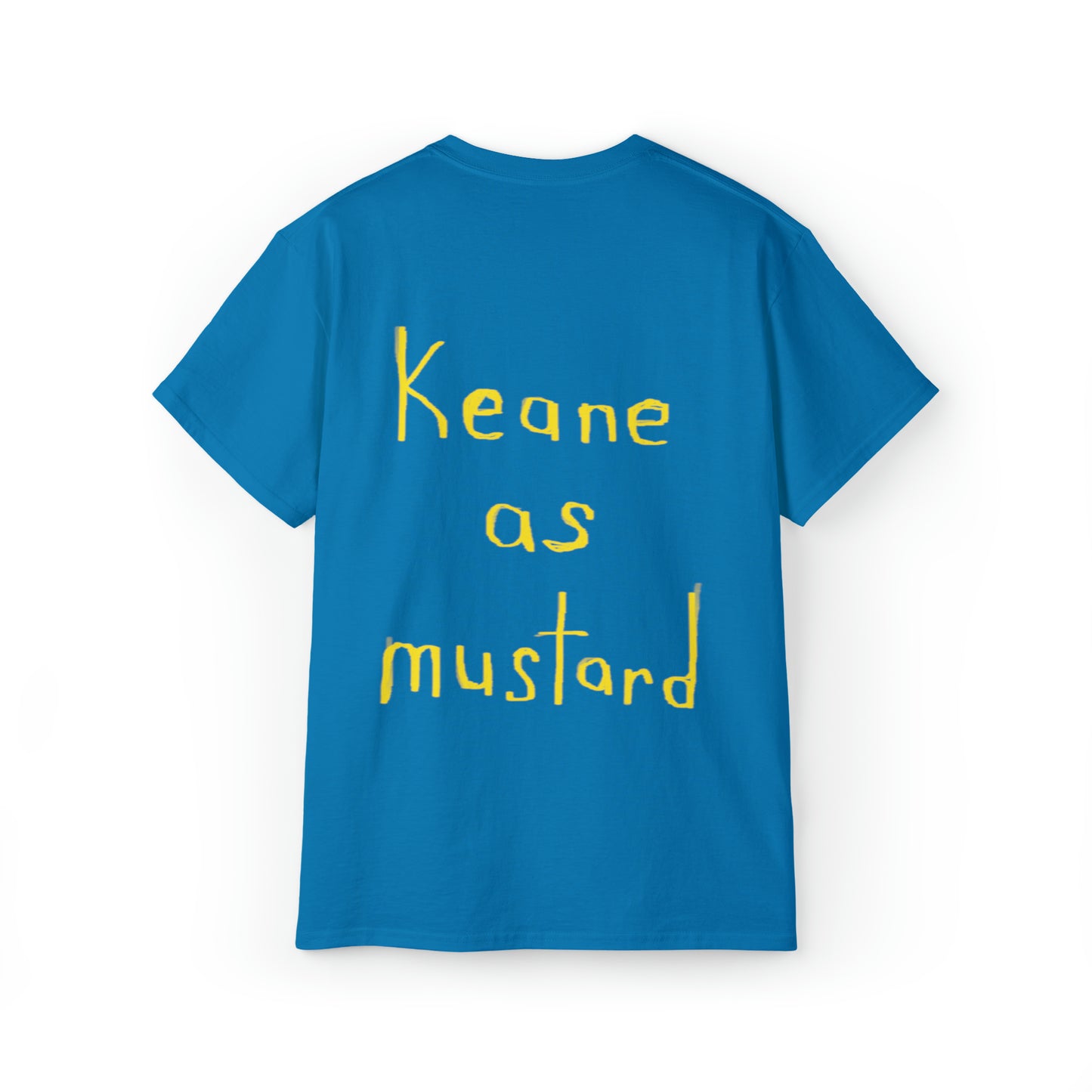 Keane as mustard Cotton Tee
