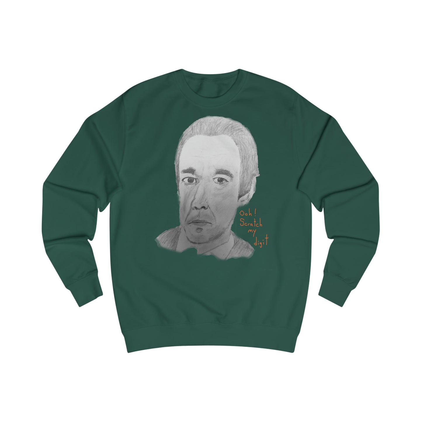 Itchy trigger finger men's sweatshirt