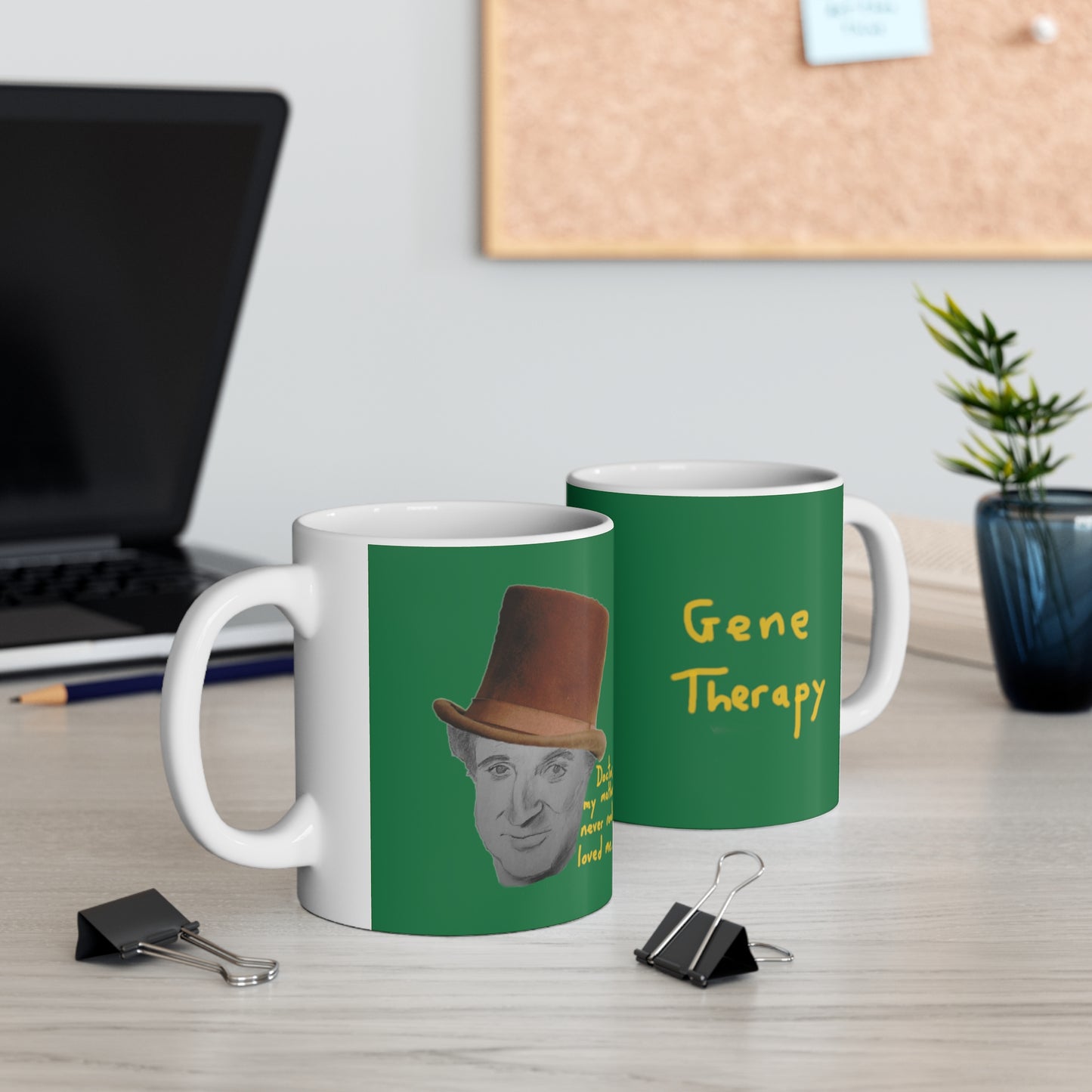 Gene therapy Conical Coffee Mugs (3oz, 8oz, 12oz)