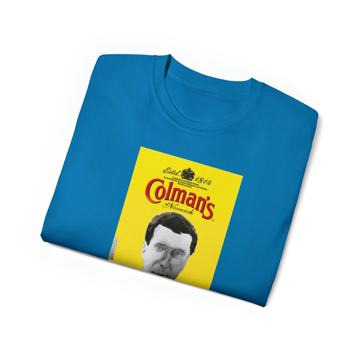 Keane as mustard Cotton Tee