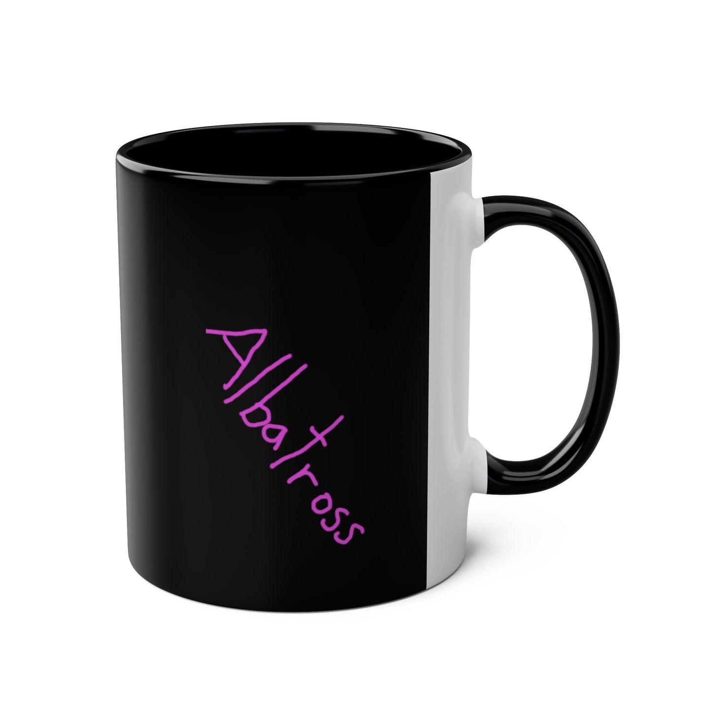 Albatross Two-Tone Coffee Mugs, 11oz