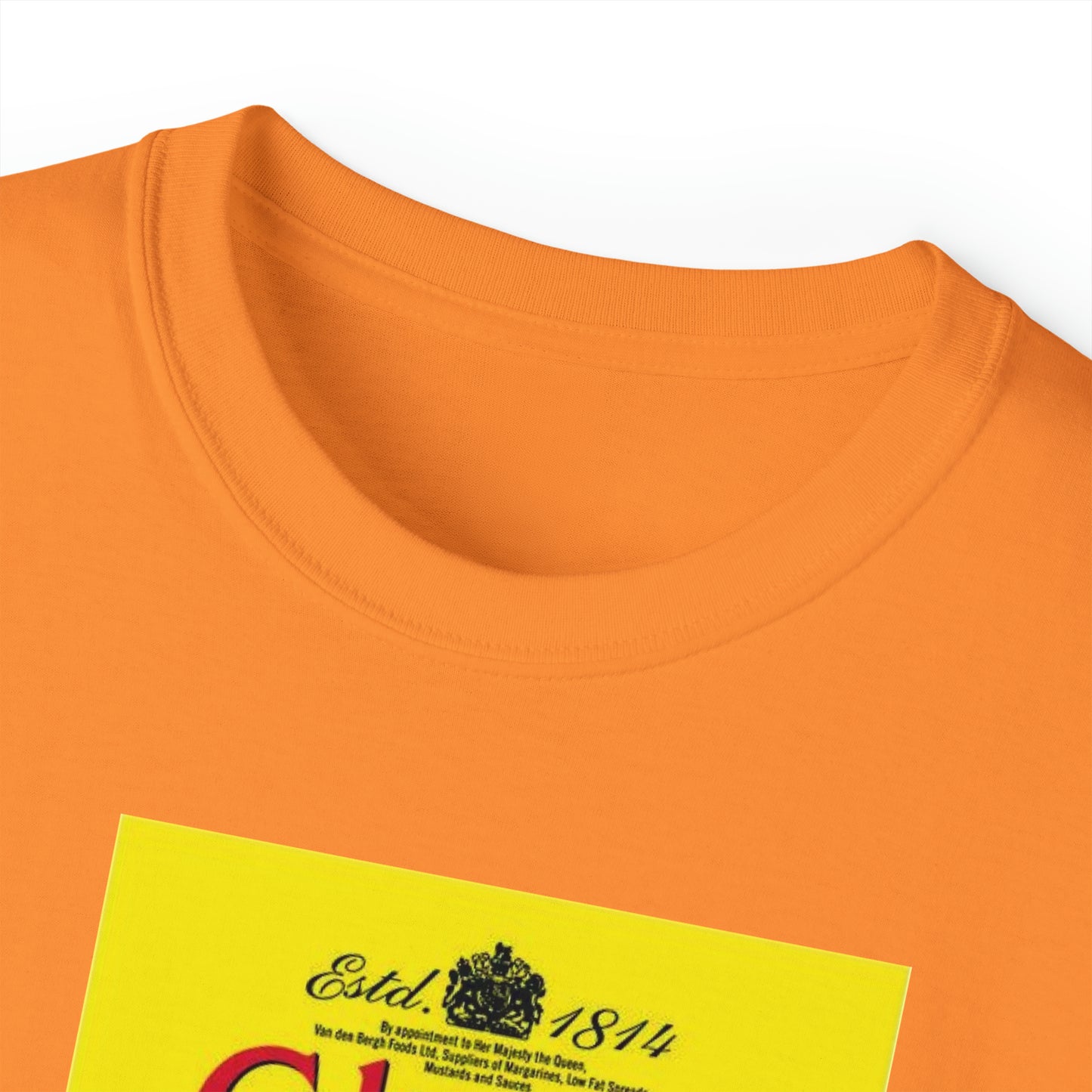 Keane as mustard Cotton Tee