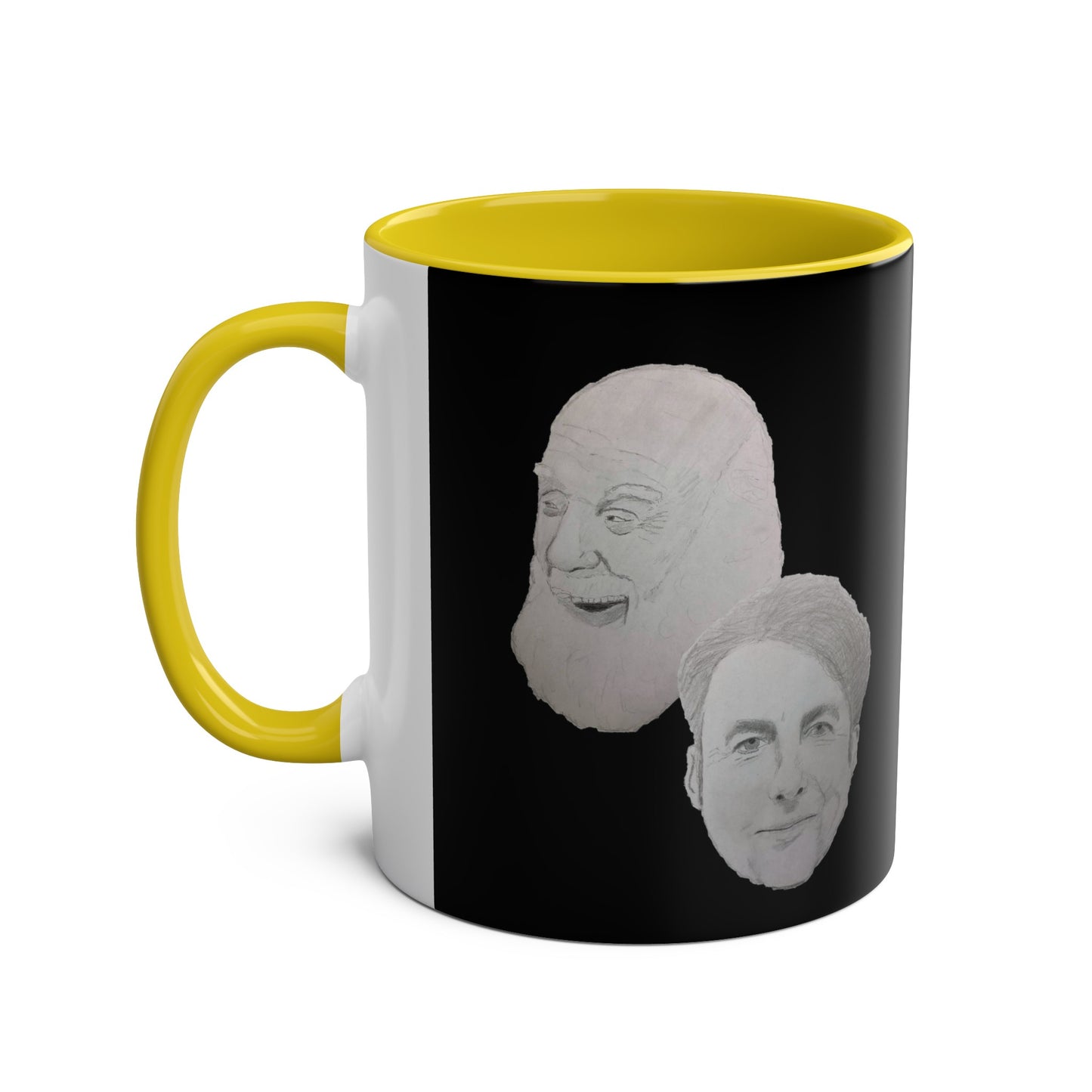 Albatross Two-Tone Coffee Mugs, 11oz