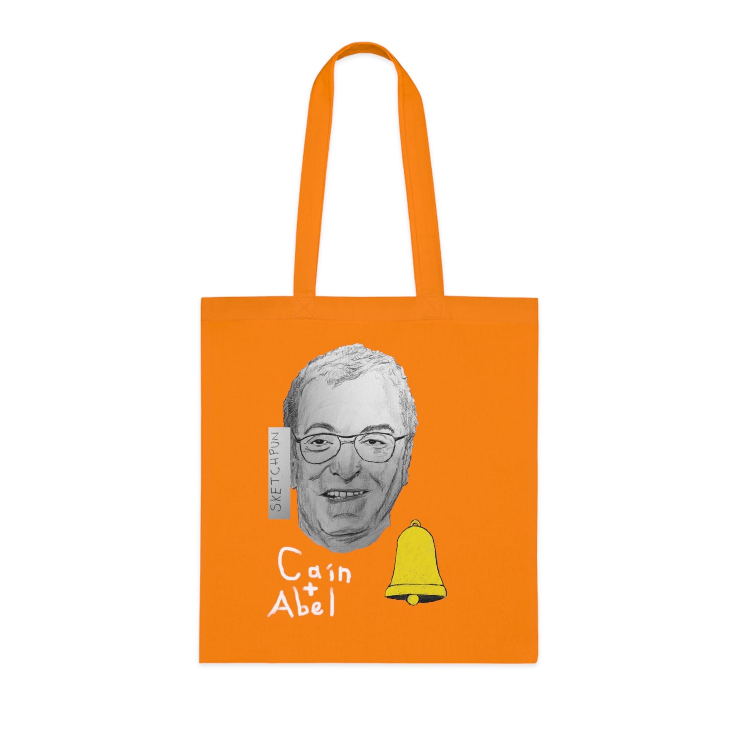 Cain and Abel cotton bag