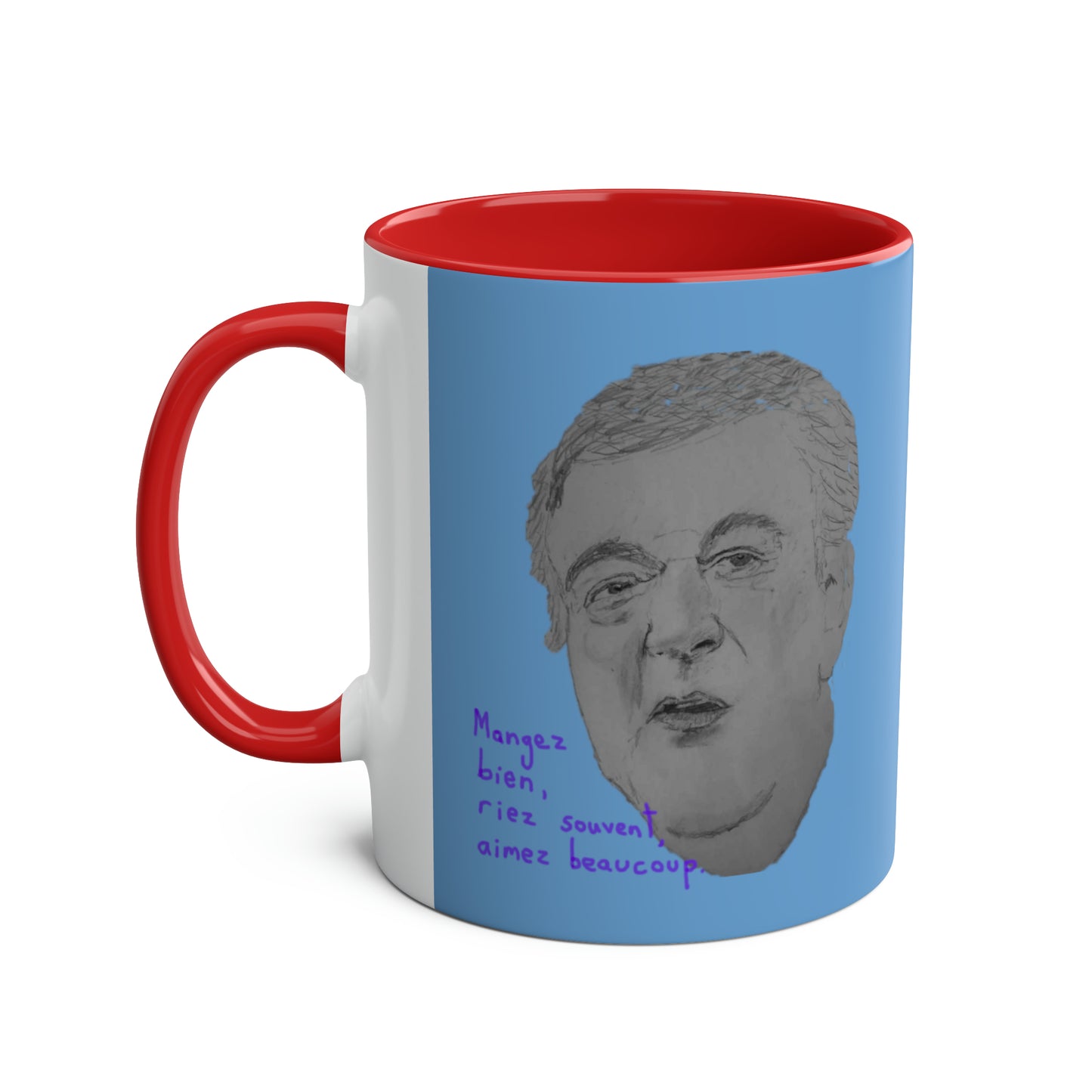 French Fry Two-Tone Coffee Mugs, 11oz