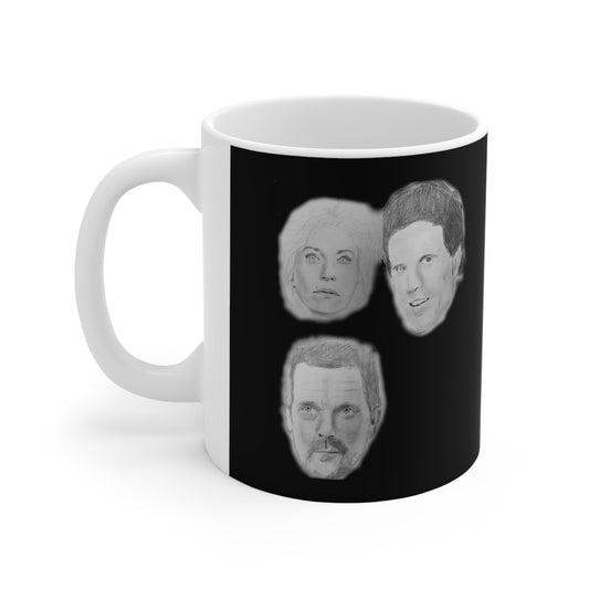 Haunted House Conical Coffee Mugs (3oz, 8oz, 12oz)