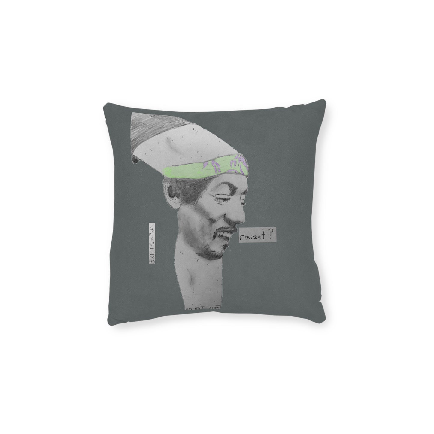 Jiminy Cricket square pillow