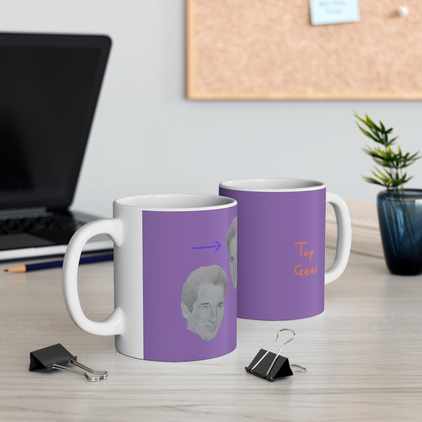 Top Gear Conical Coffee Mugs (3oz, 8oz, 12oz)