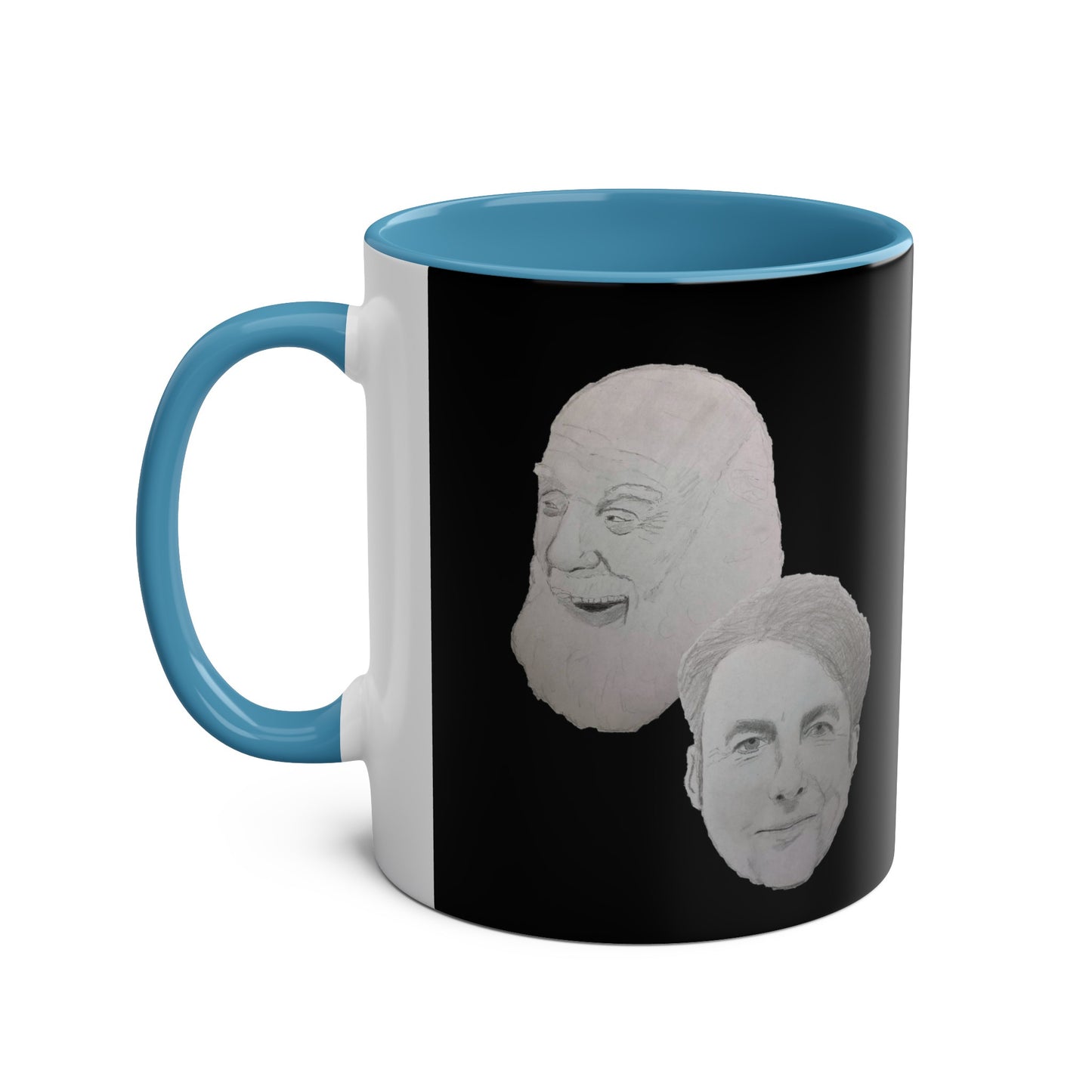 Albatross Two-Tone Coffee Mugs, 11oz