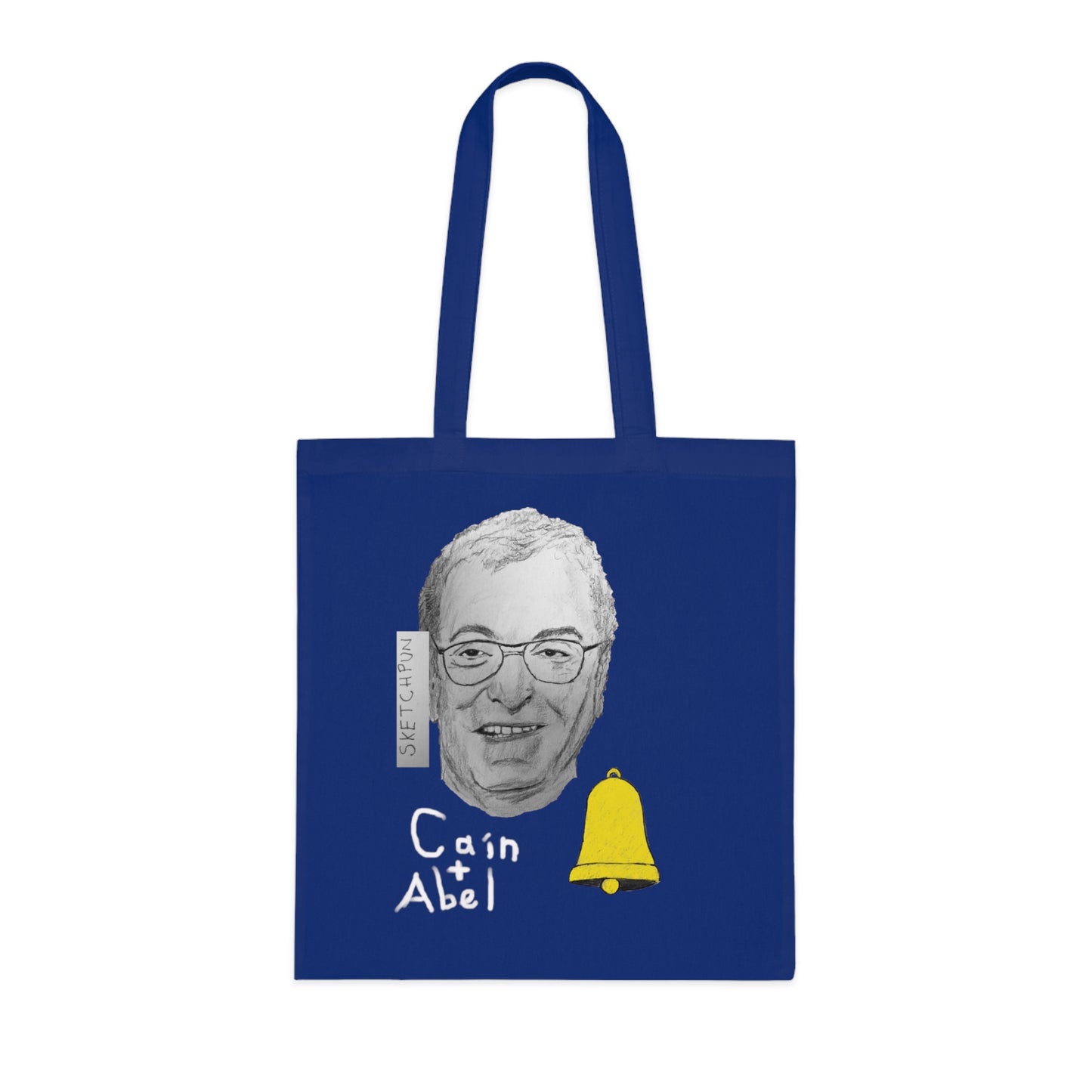 Cain and Abel cotton bag
