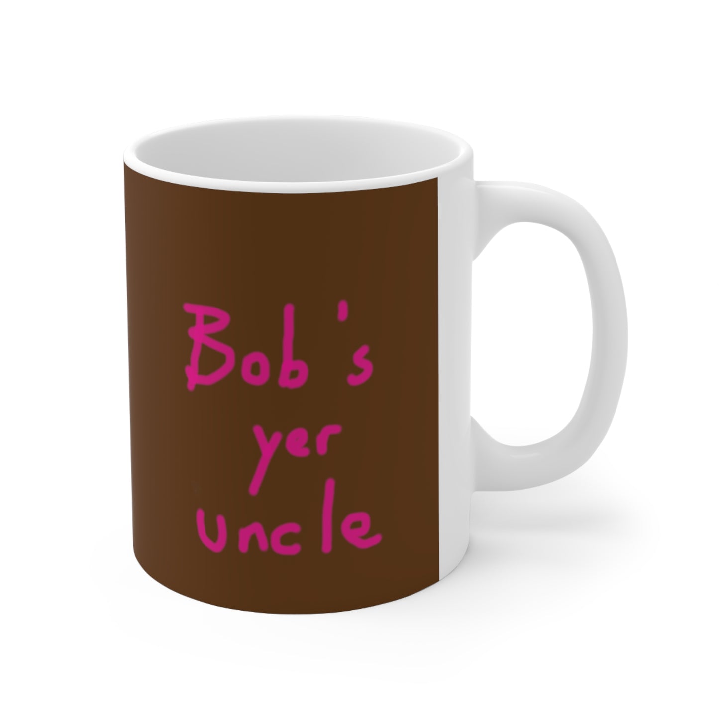 Bob's yer uncle Conical Coffee Mugs (3oz, 8oz, 12oz)