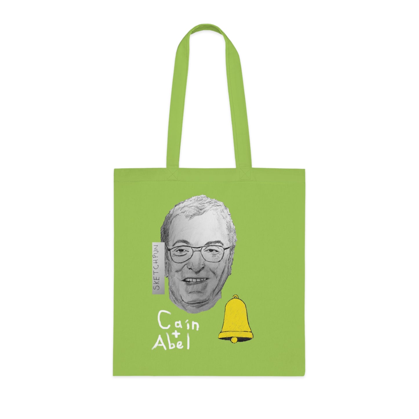 Cain and Abel cotton bag