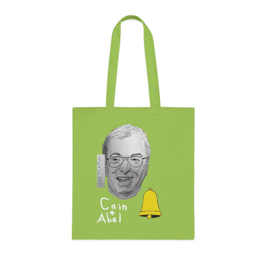 Cain and Abel cotton bag