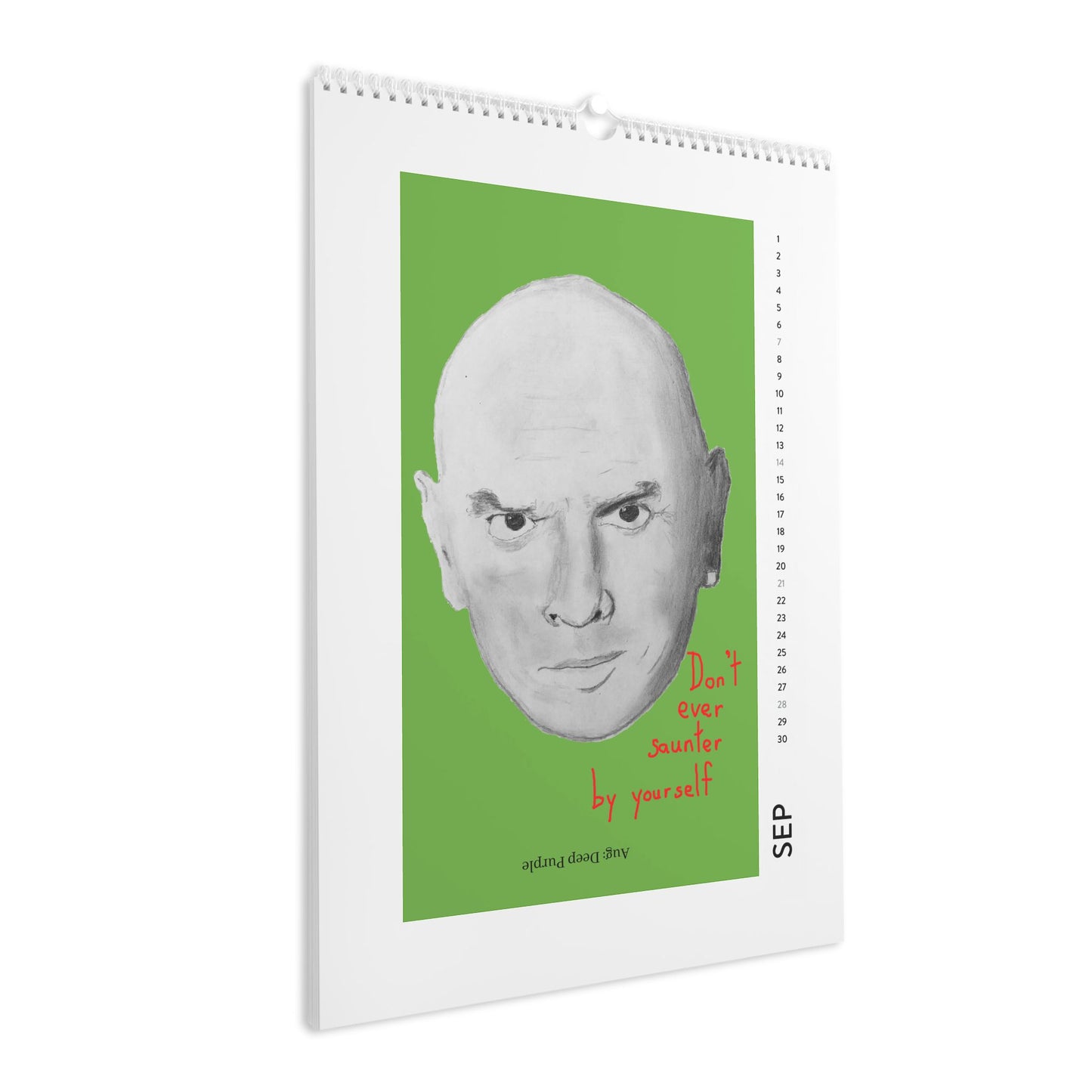2025 Sketchpun Wall Calendar