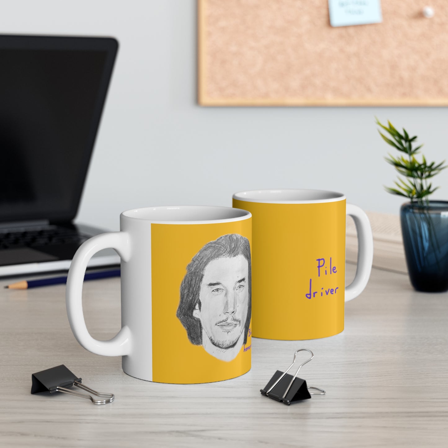 Pile Driver Conical Coffee Mugs (3oz, 8oz, 12oz)