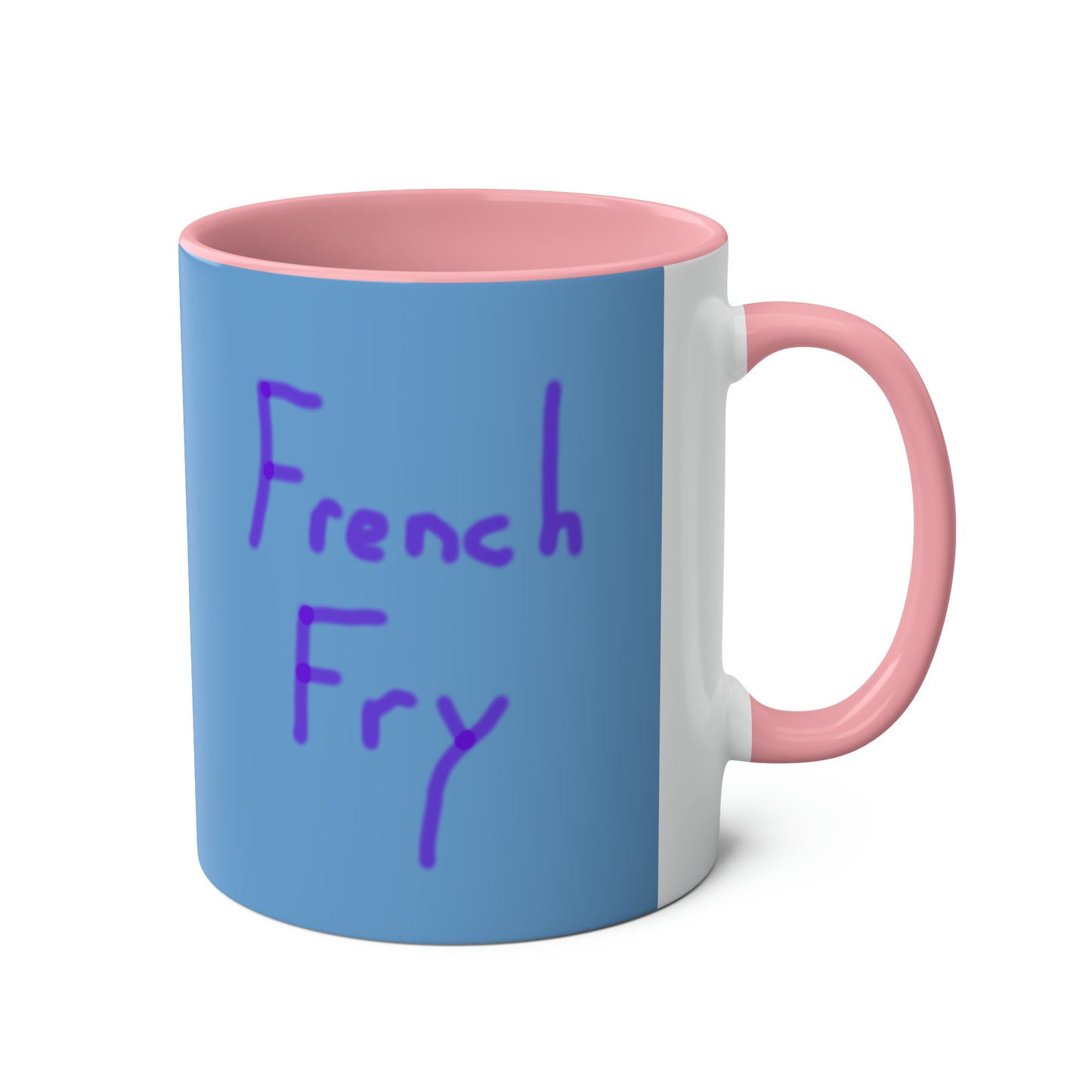 French Fry Two-Tone Coffee Mugs, 11oz