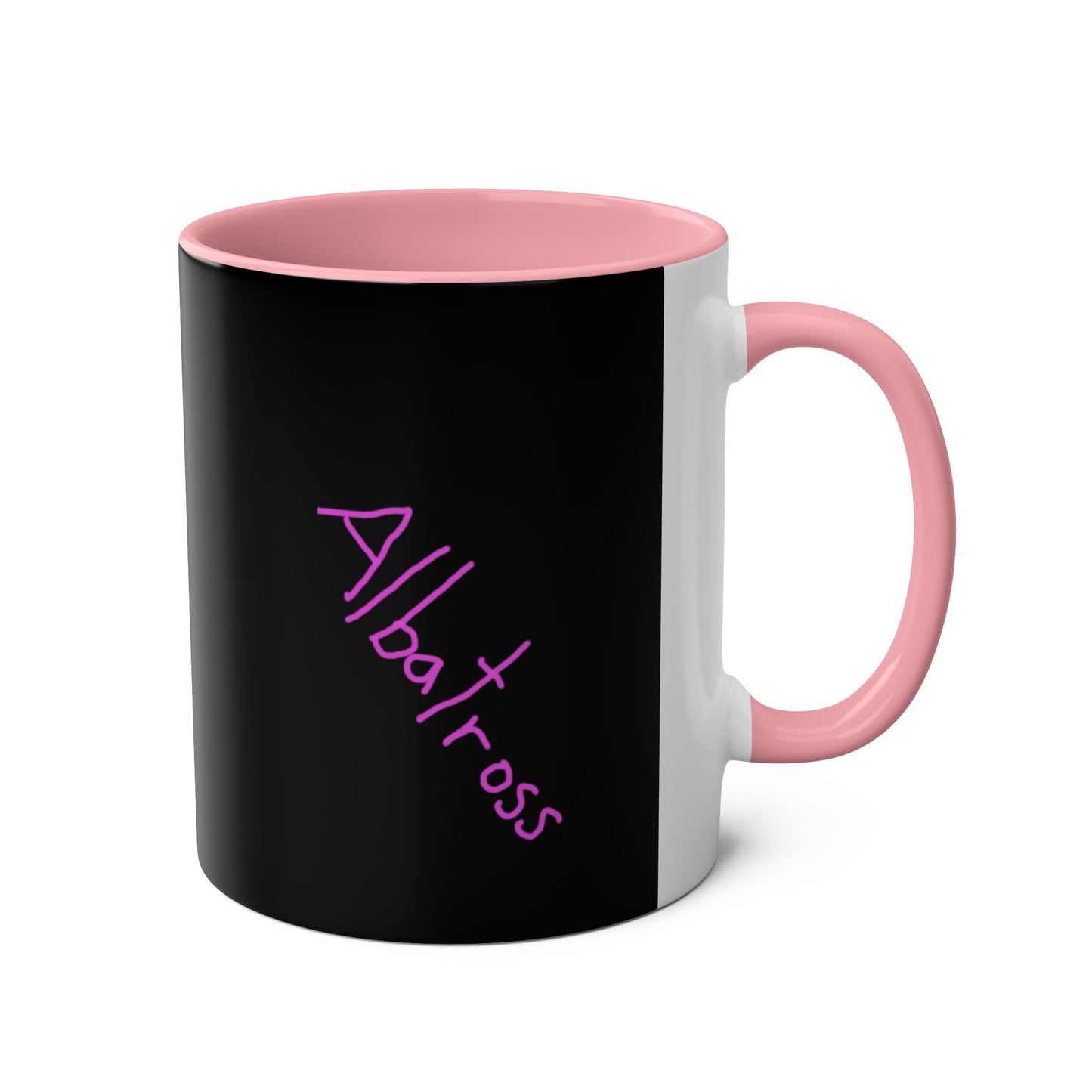 Albatross Two-Tone Coffee Mugs, 11oz