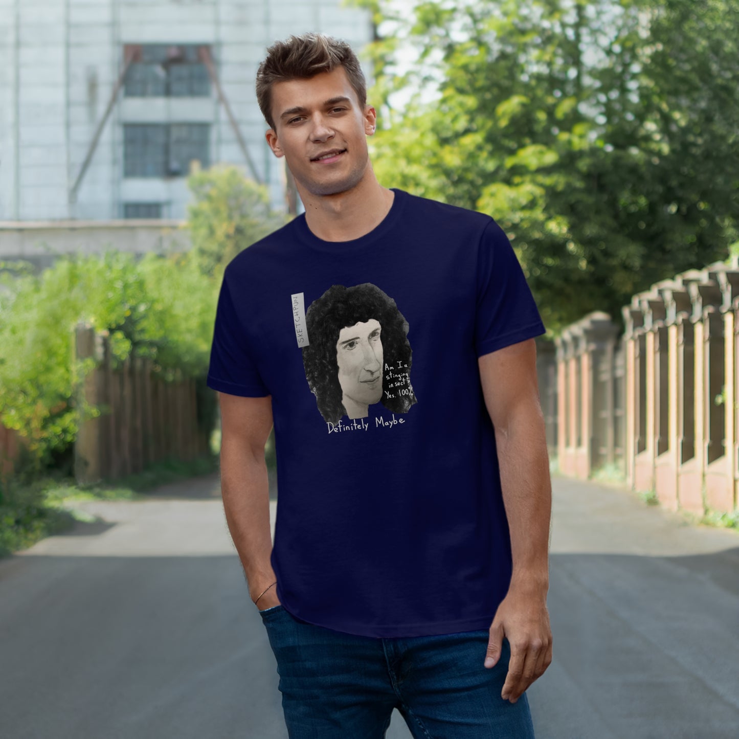 Definitely Maybe jersey T-shirt