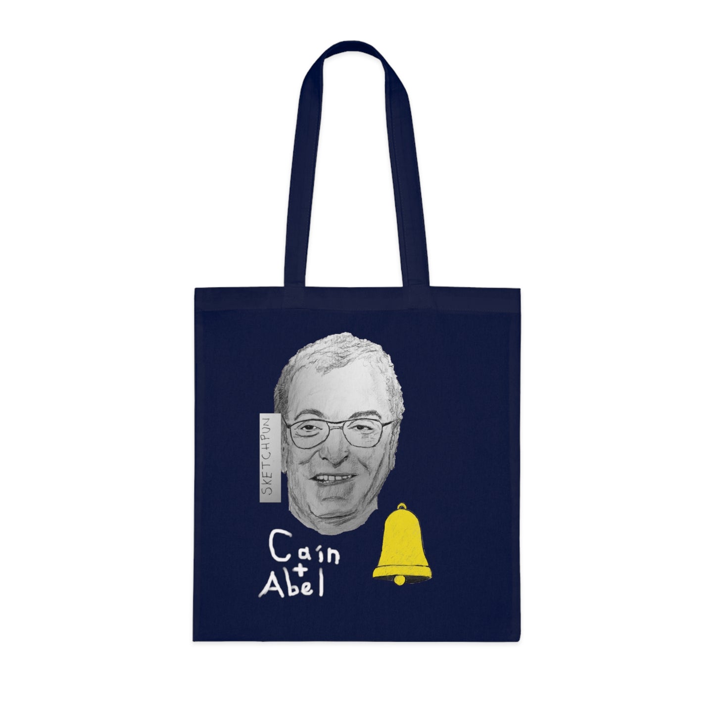 Cain and Abel cotton bag