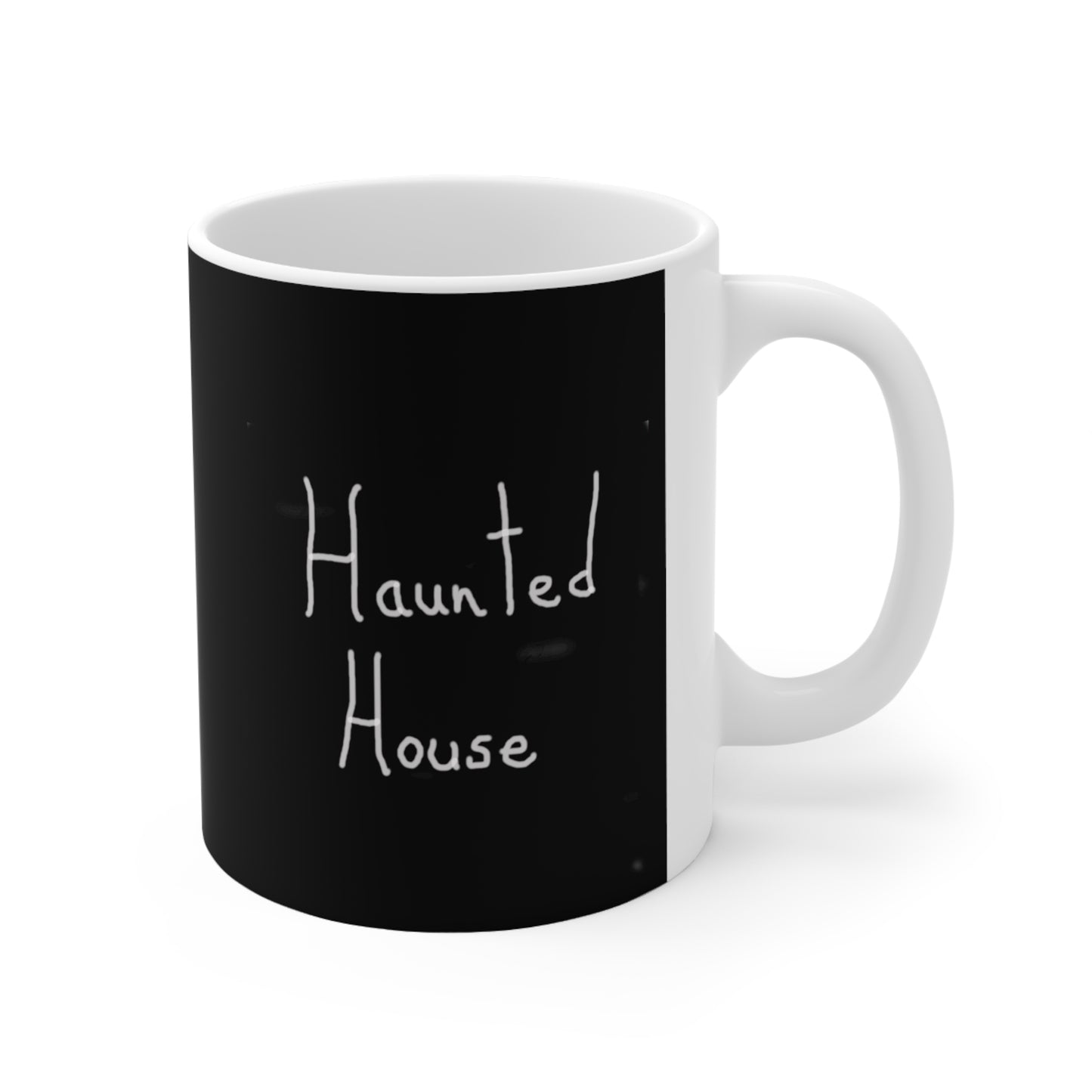 Haunted House Conical Coffee Mugs (3oz, 8oz, 12oz)