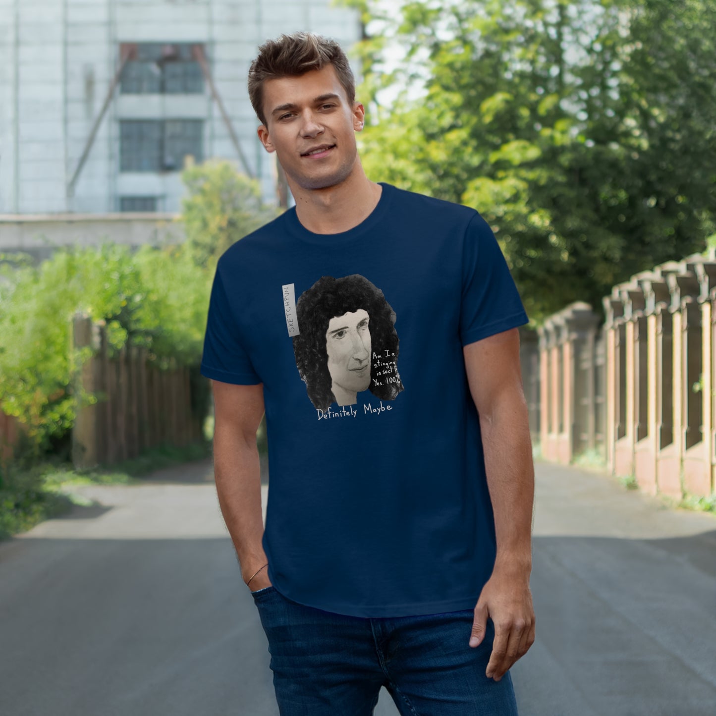 Definitely Maybe jersey T-shirt