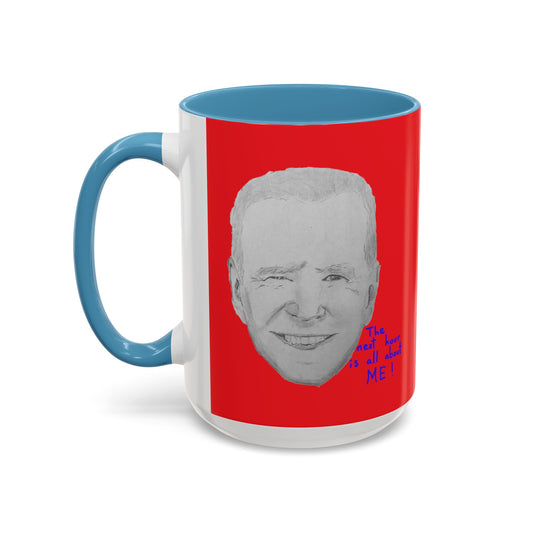 Biding my time Accent Coffee Mug (11, 15oz)