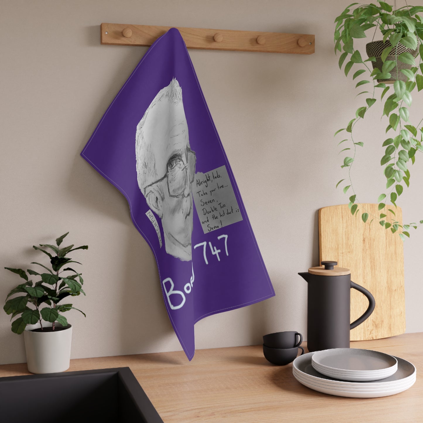 Boeing 747 Kitchen Towel