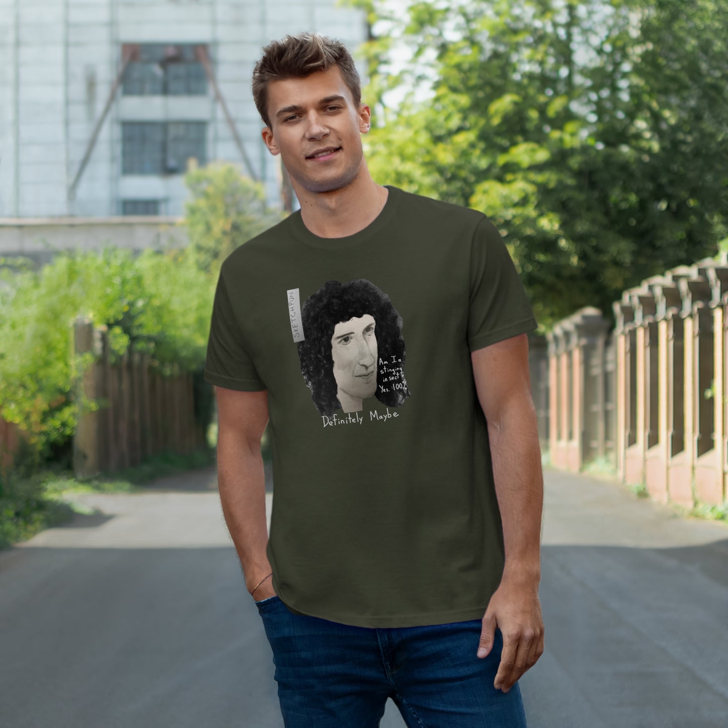 Definitely Maybe jersey T-shirt