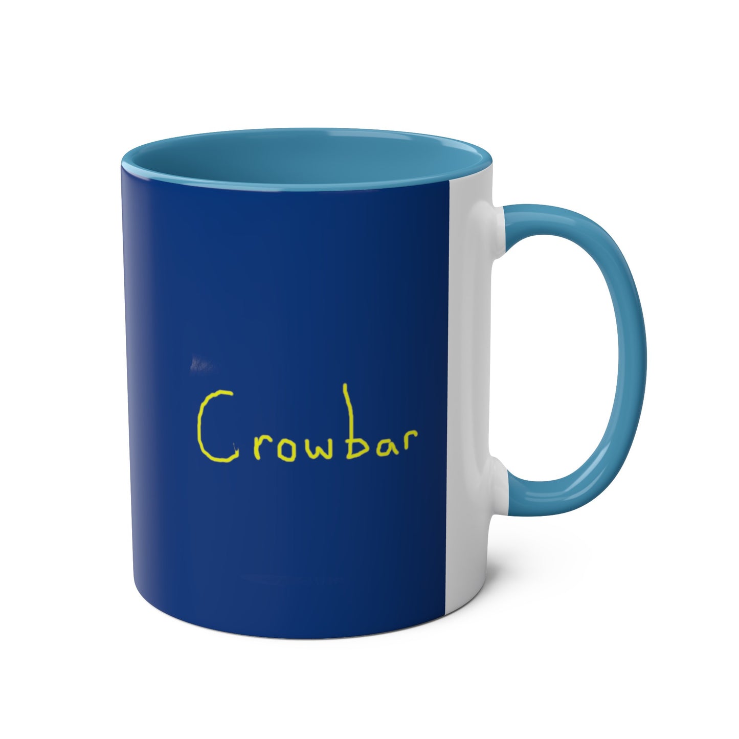 Crowbar Two-Tone Coffee Mugs, 11oz