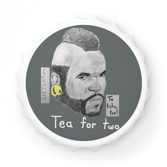 Tea for two bottle opener