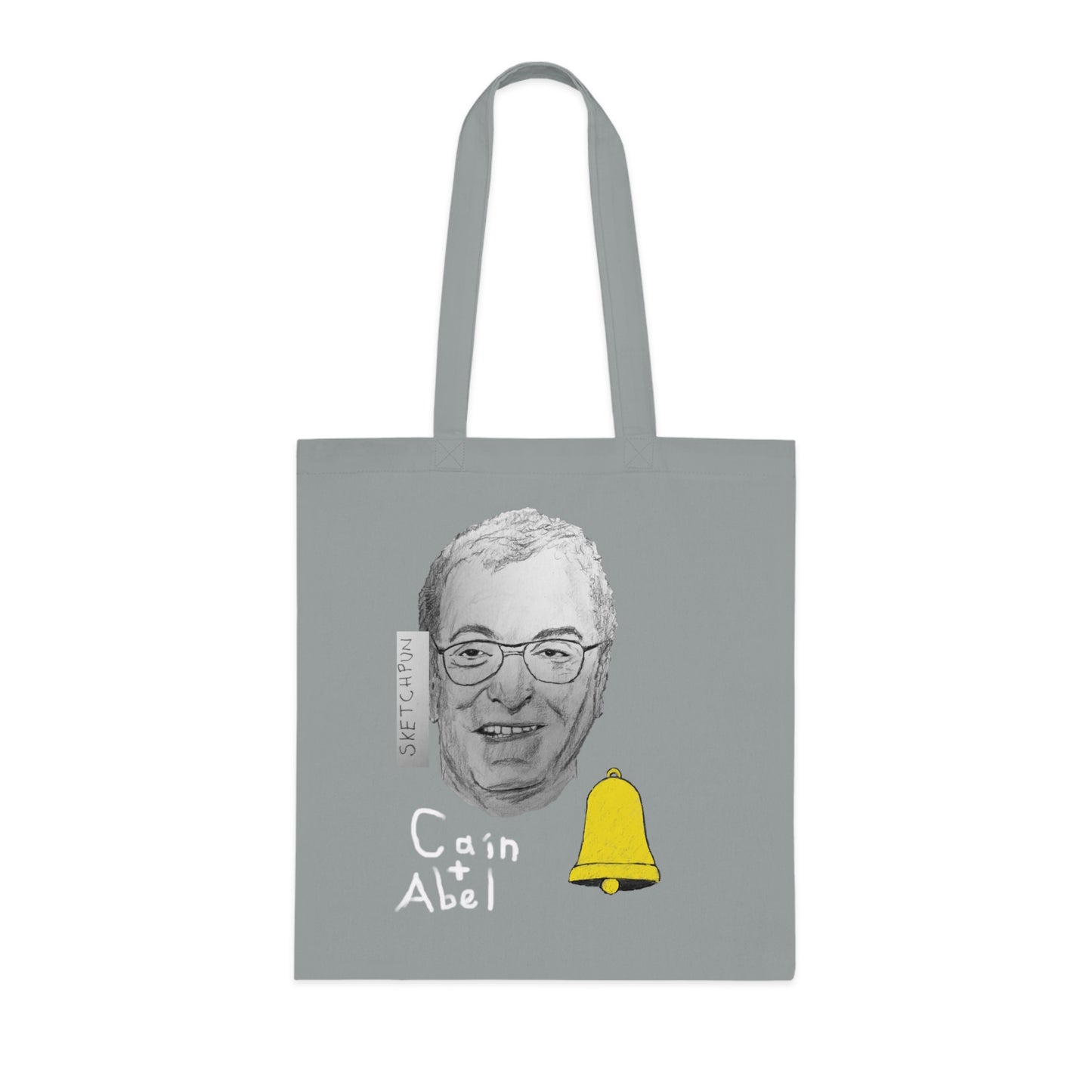 Cain and Abel cotton bag