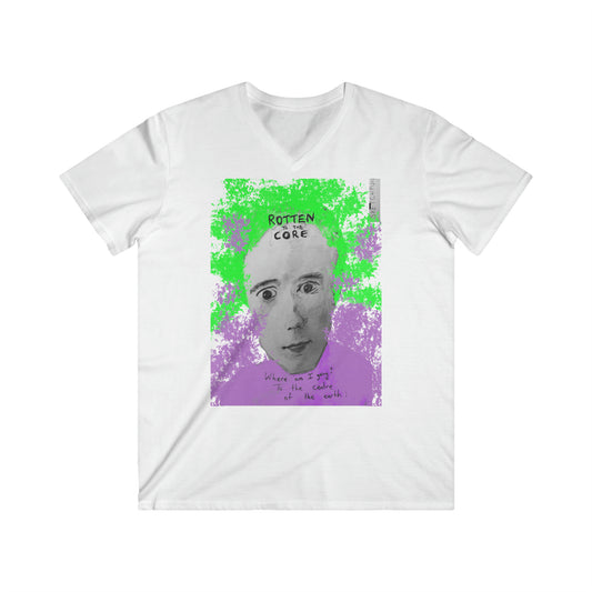 Rotten to the core men's fitted short sleeve tee