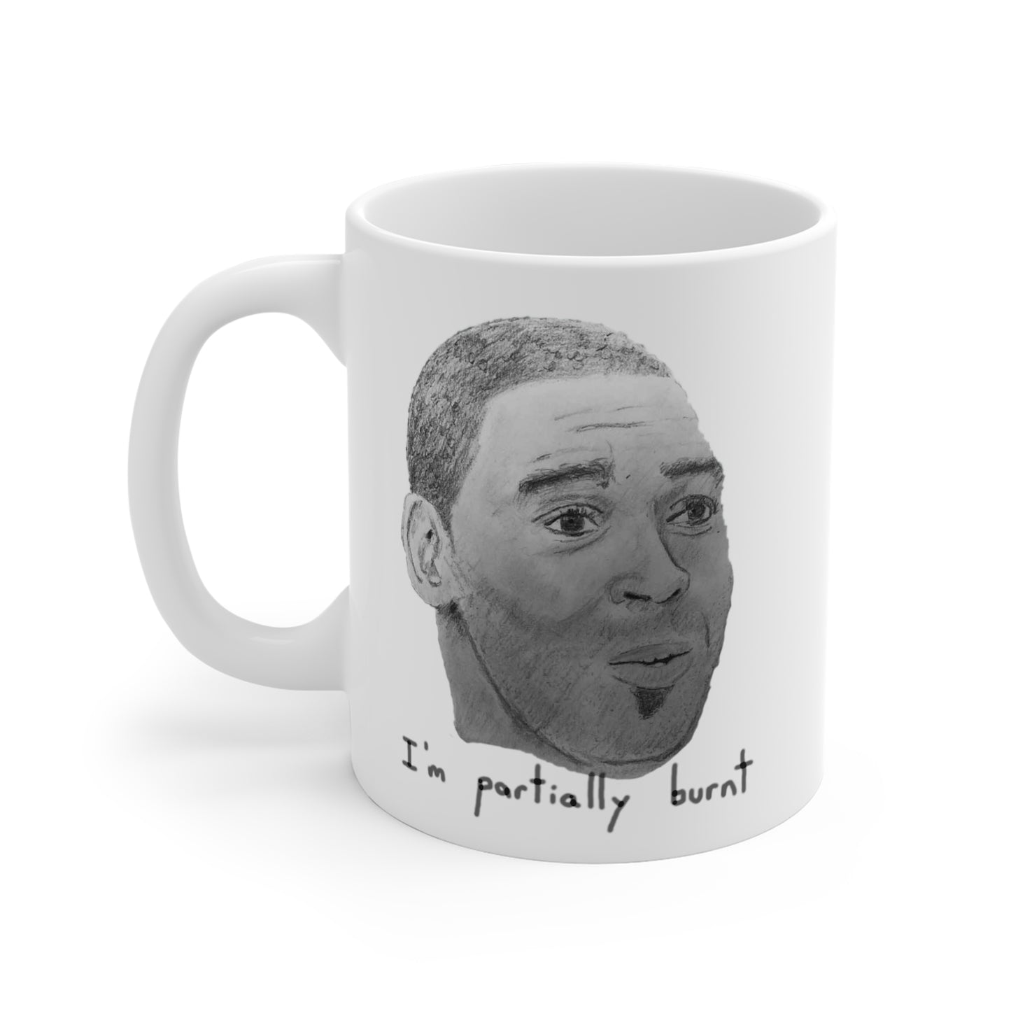 Charcoal 11oz White Mug