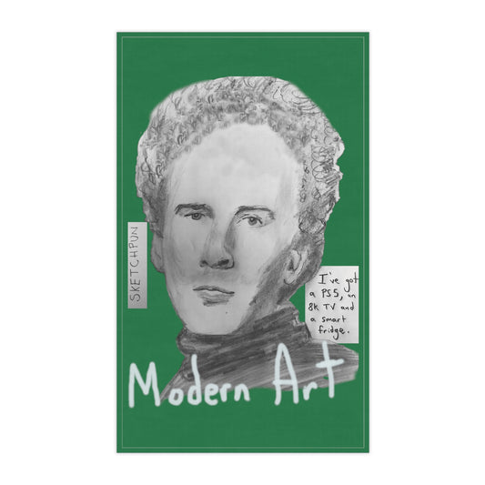Modern Art Kitchen Towel