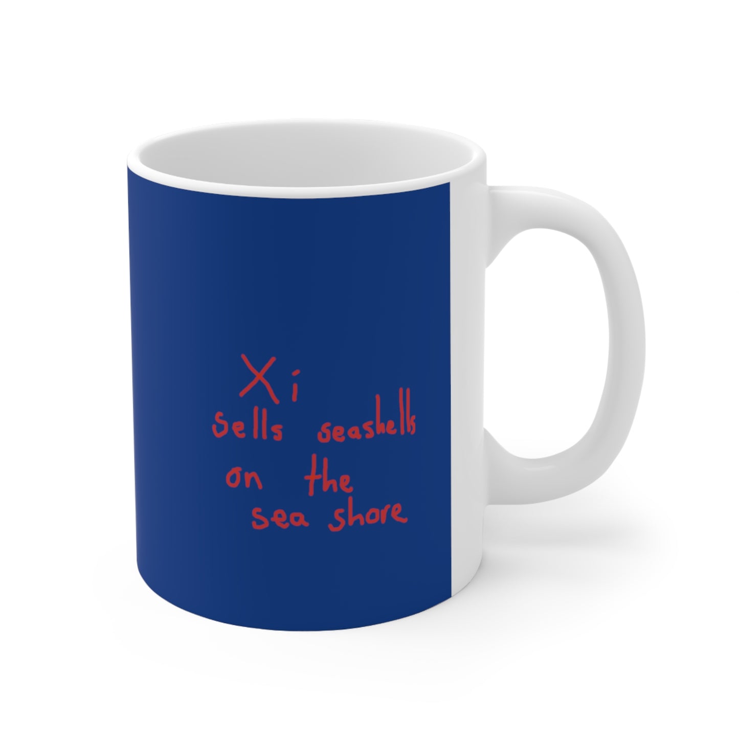 Xi sells seashells Coffee Mugs (3oz, 8oz, 12oz)