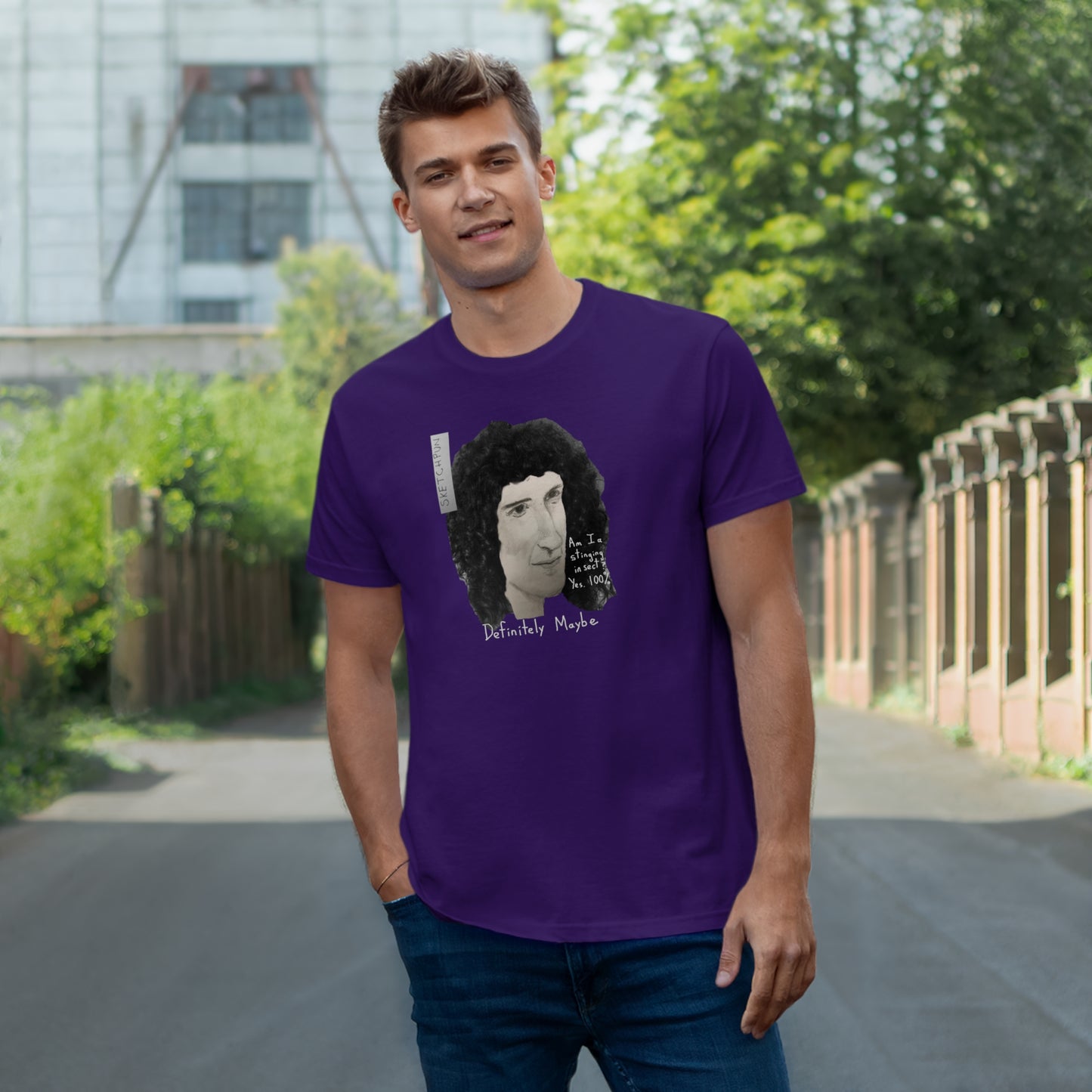 Definitely Maybe jersey T-shirt