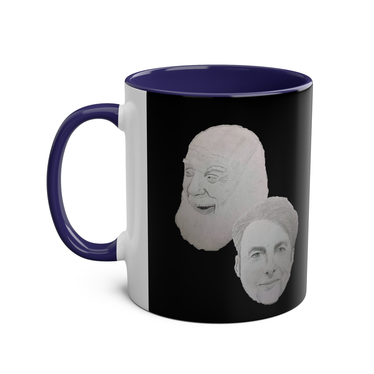 Albatross Two-Tone Coffee Mugs, 11oz