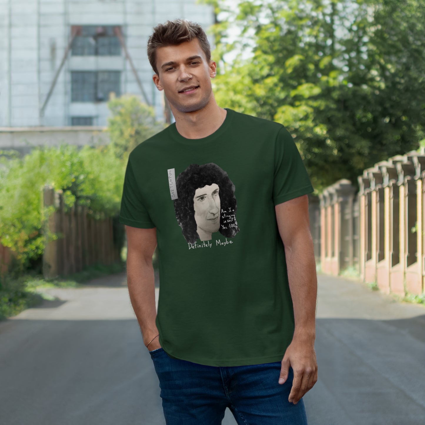 Definitely Maybe jersey T-shirt