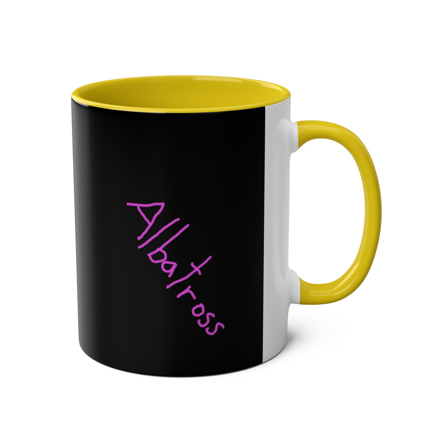 Albatross Two-Tone Coffee Mugs, 11oz