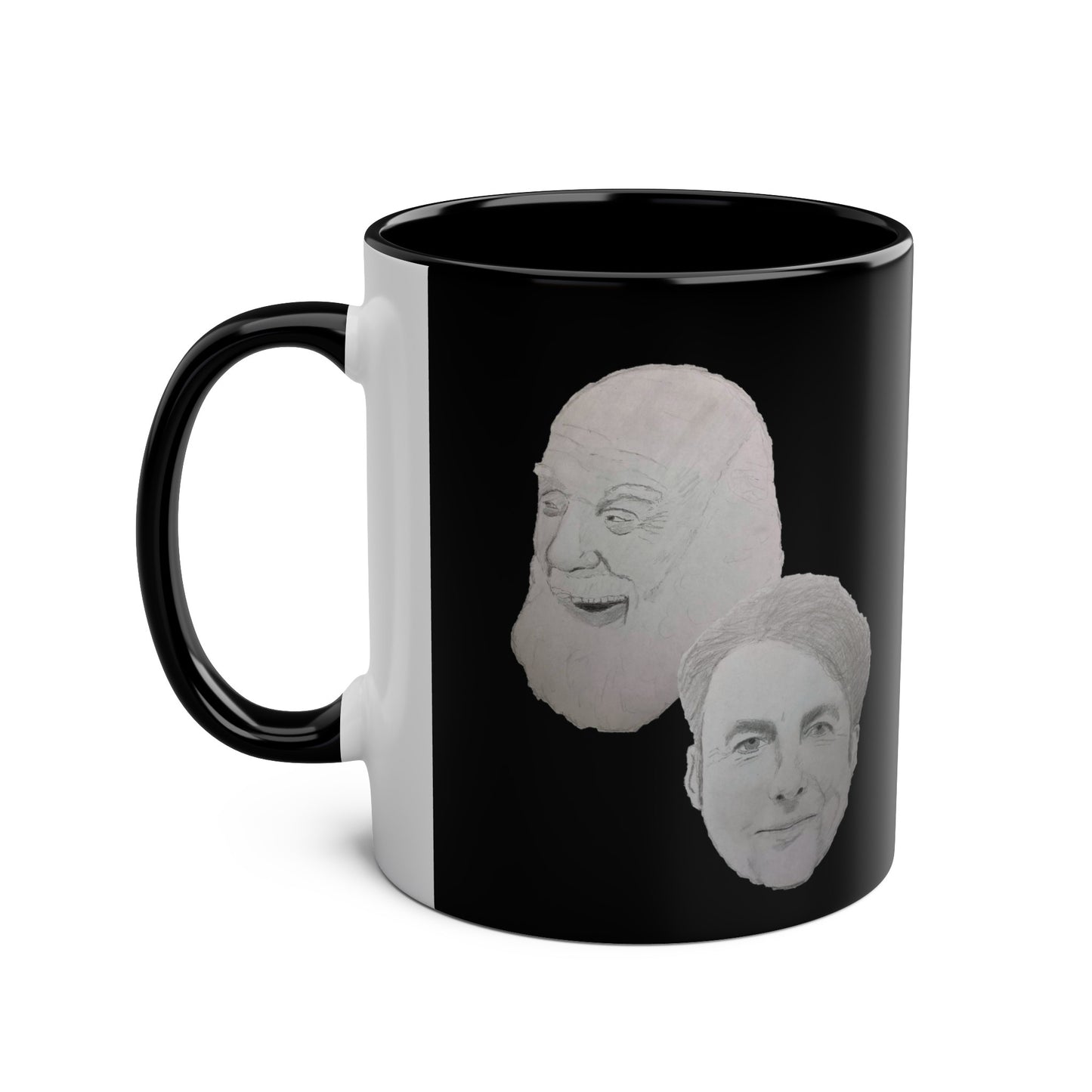 Albatross Two-Tone Coffee Mugs, 11oz