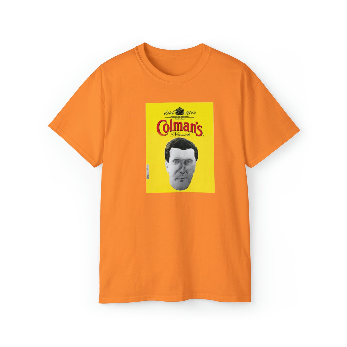 Keane as mustard Cotton Tee