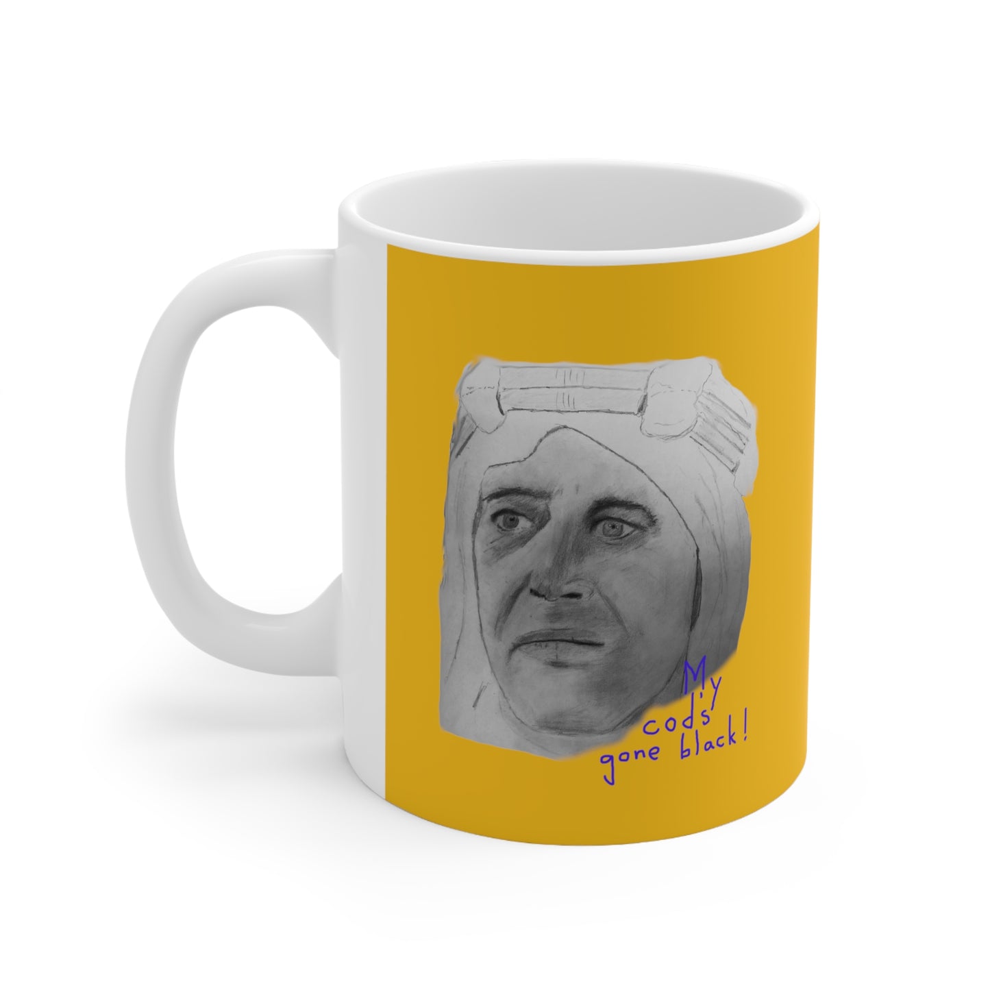 Laurence Fishburne Ceramic Coffee Cups, 11oz, 15oz