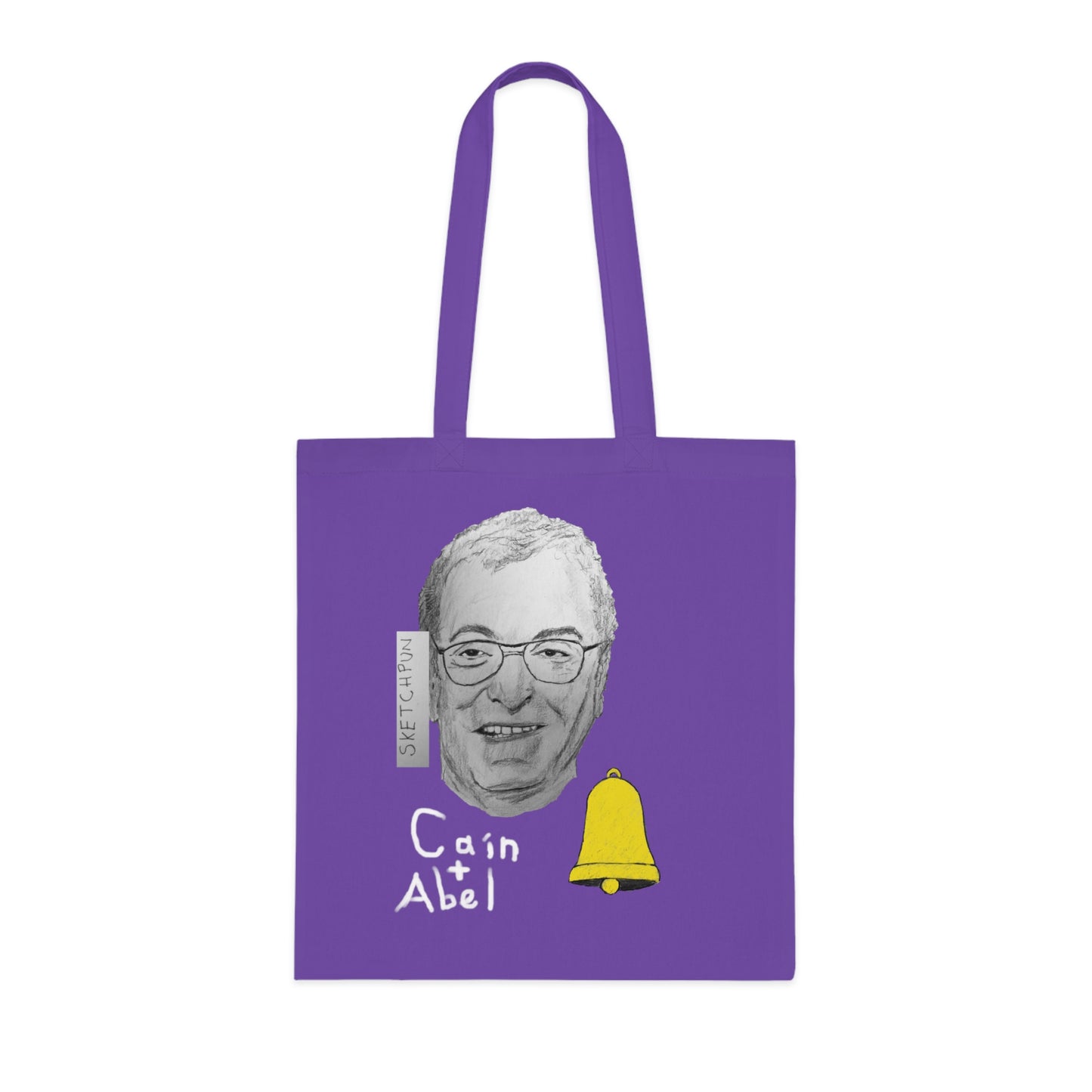 Cain and Abel cotton bag