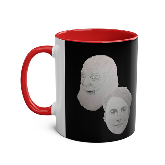 Albatross Two-Tone Coffee Mugs, 11oz