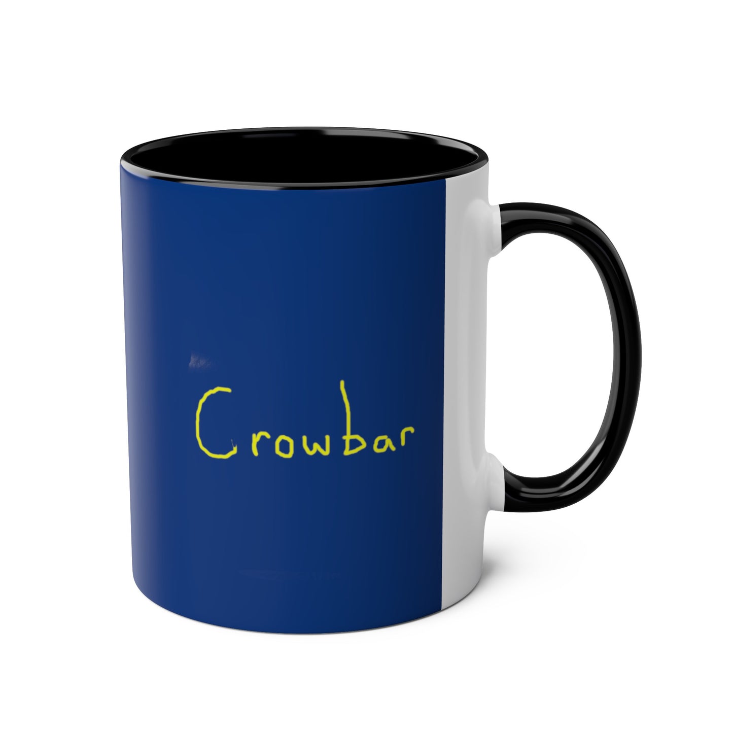Crowbar Two-Tone Coffee Mugs, 11oz